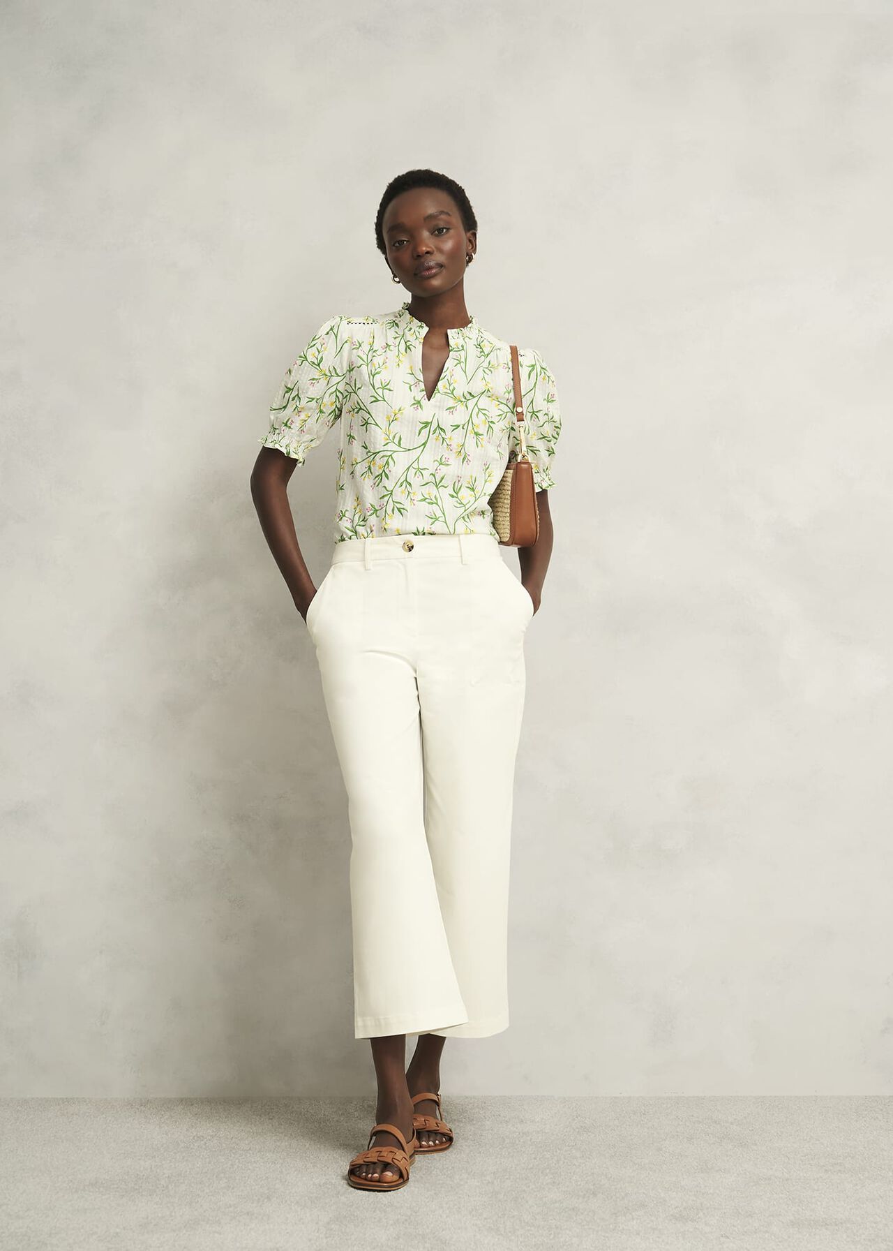 Marianna Blouse, Ivory Multi, hi-res