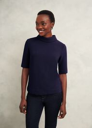 Tali Top, Midnight Navy, hi-res