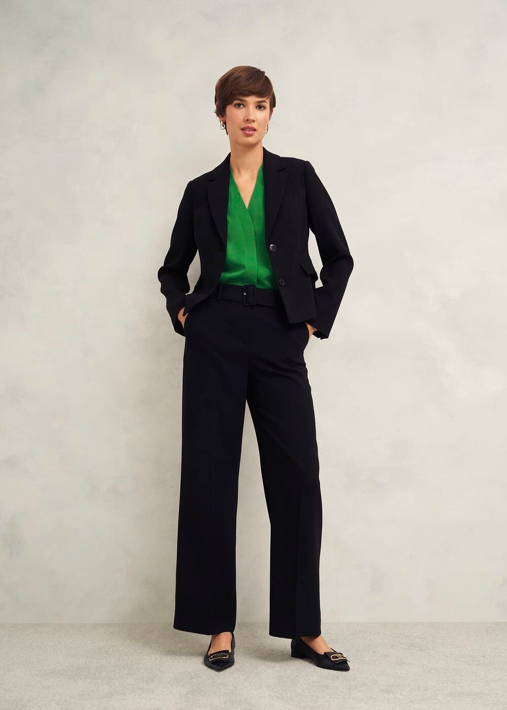 Poppy Blouse, Lush Green, hi-res