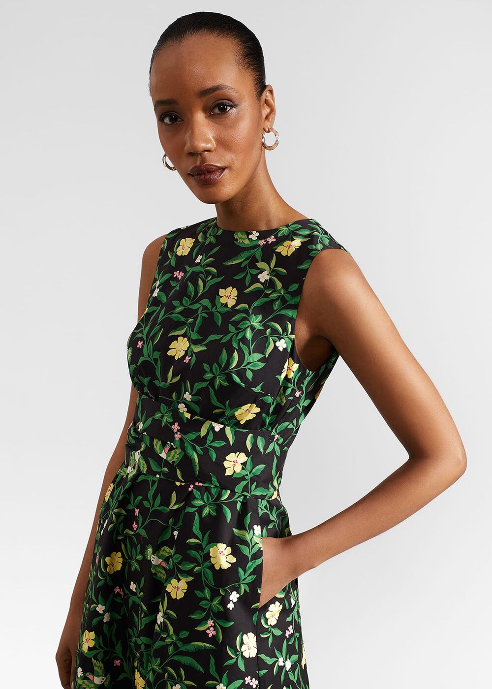 Tanya Dress, Black Multi, hi-res