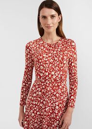 Sian Jersey Dress, Sienna Multi, hi-res