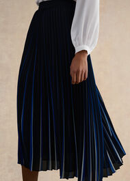Petite Vida Skirt, Navy Blue, hi-res