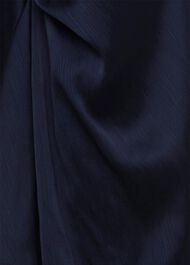 Viola Fit And Flare Dress, Midnight Navy, hi-res