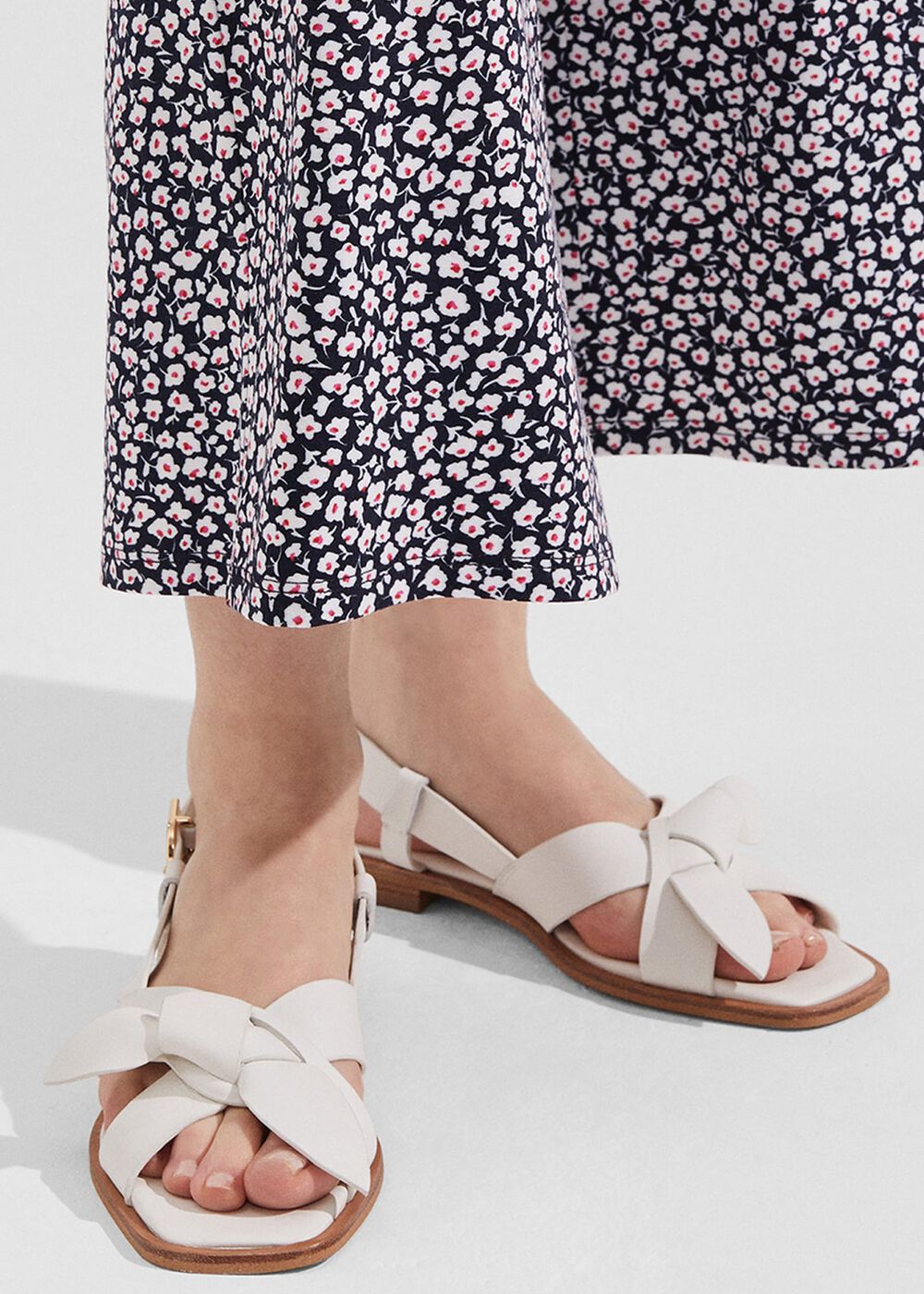 Aubrey Sandal, Ivory, hi-res