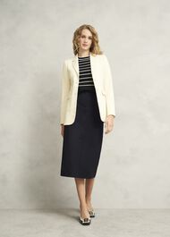 Hana Skirt, Hobbs Navy, hi-res