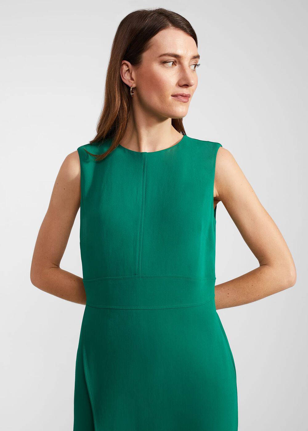 Petite Maura Dress, Malachite Green, hi-res