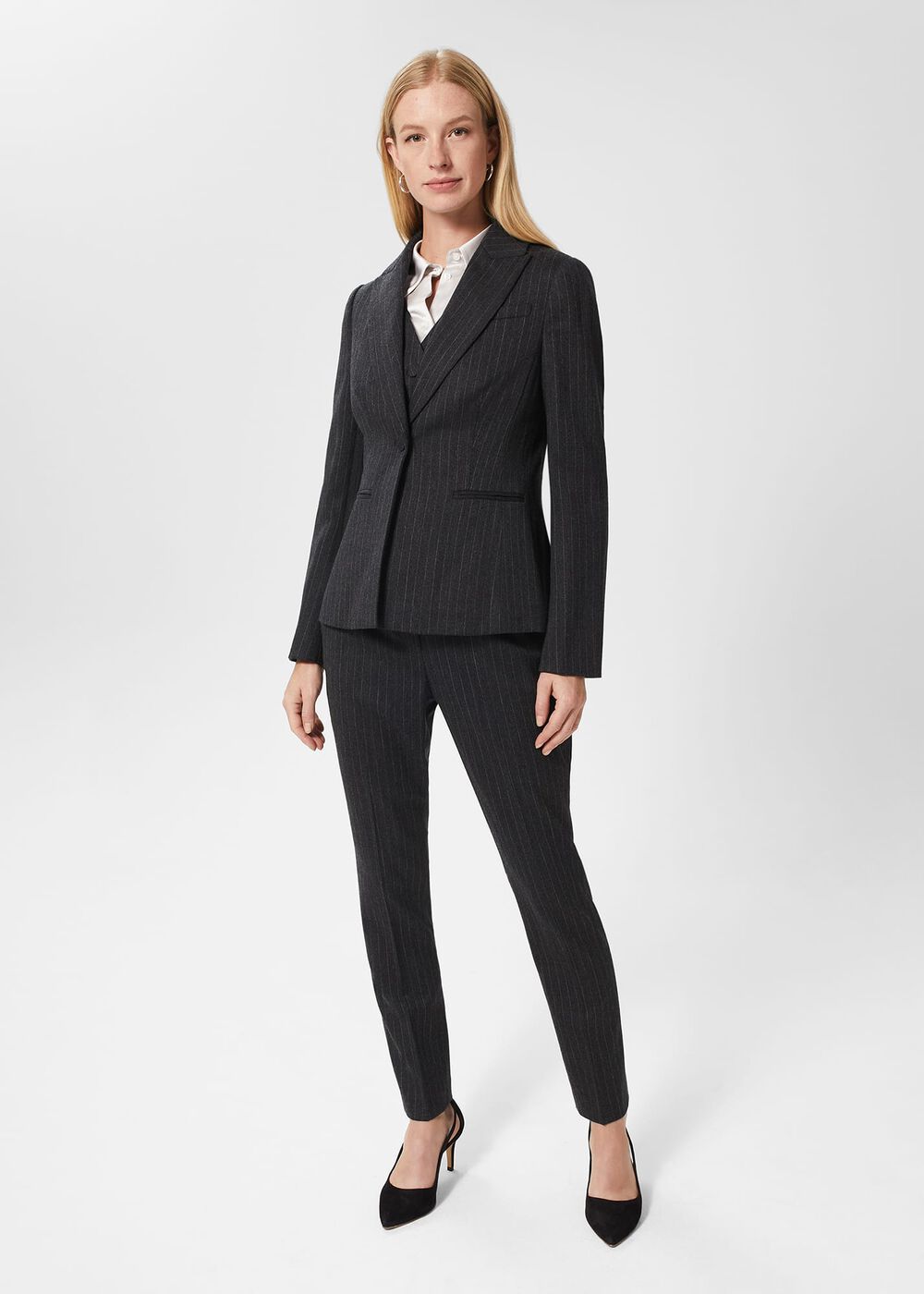 Chelsea Jacket, Charcoal Ivory, hi-res