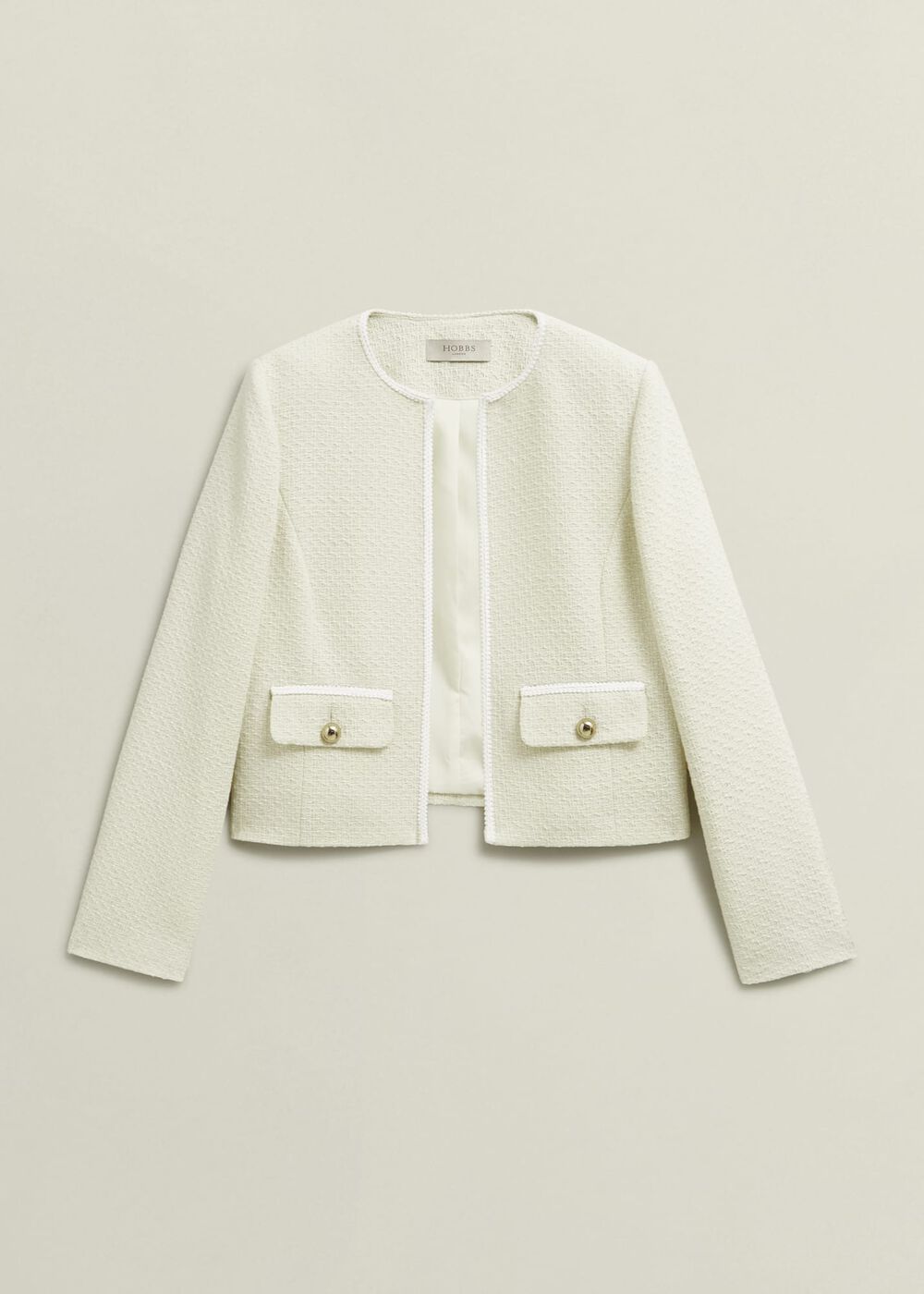 Hattie Jacket, Ivory, hi-res