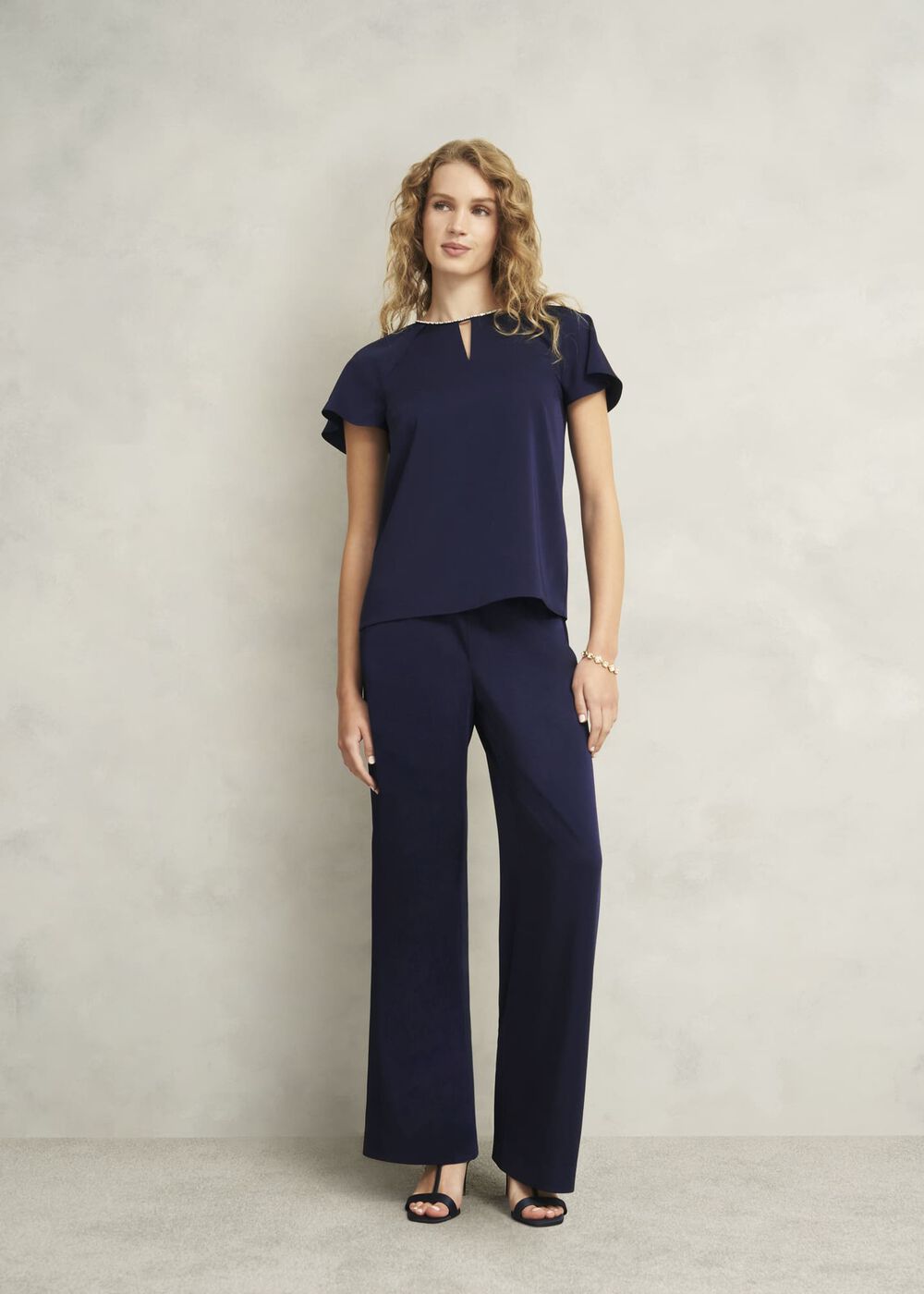 Lulu Embellished Top, Midnight, hi-res