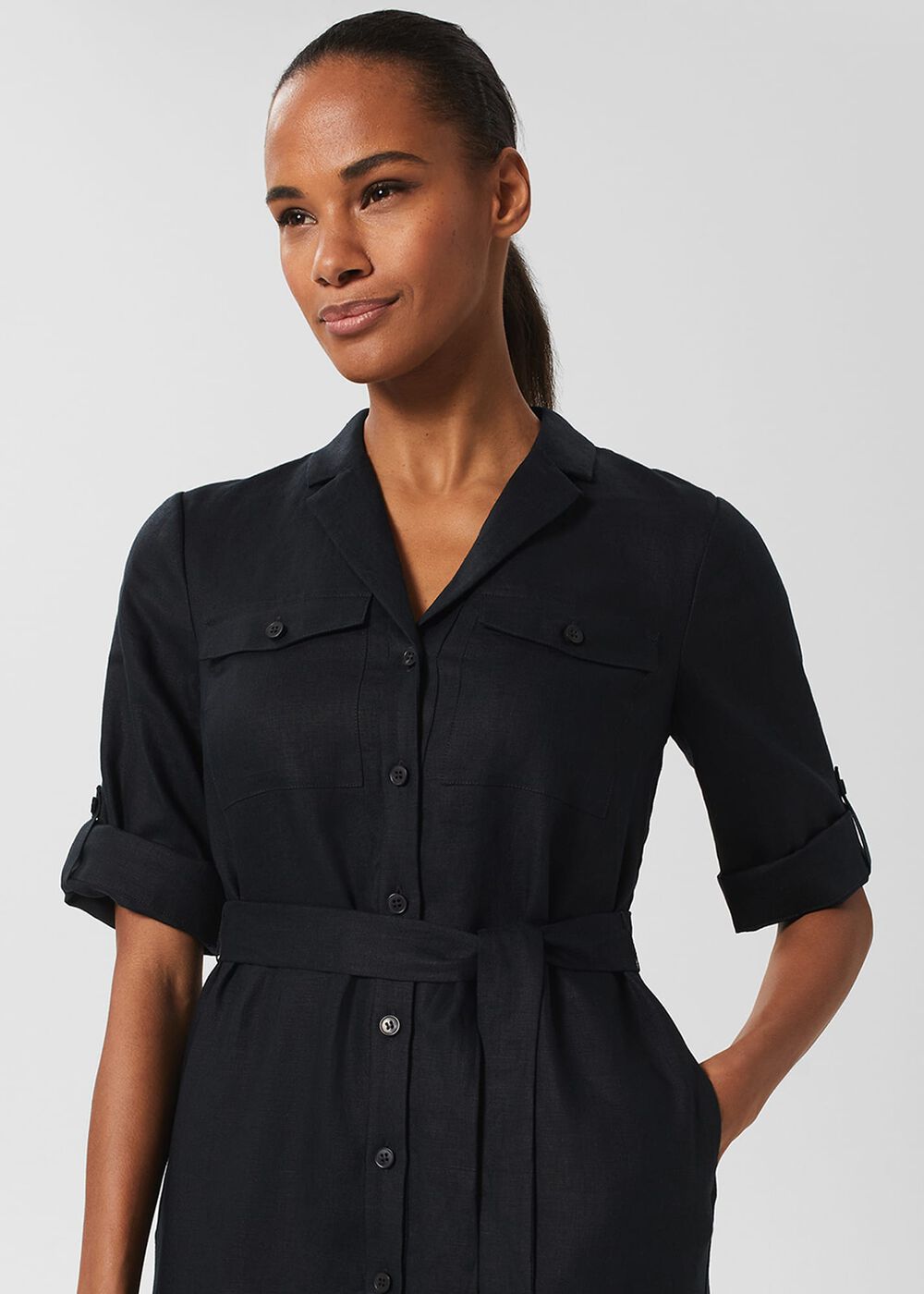Lori Dress, Navy, hi-res