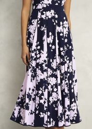 Petite Angelica Dress, Midnight Pink, hi-res