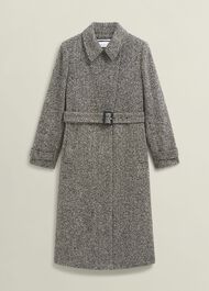 Wendy Coat, Black Ivory, hi-res