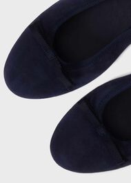 Flo Ballet Flats, Midnight, hi-res