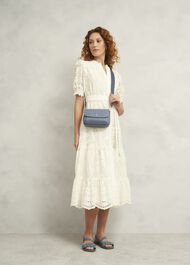 Berwick Leather Crossbody Bag, Cornflower Blue, hi-res