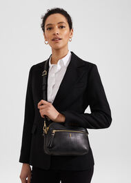 Carlton Crossbody Bag, Black, hi-res