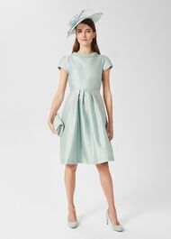 Evesham Clutch Bag, Sage Green, hi-res