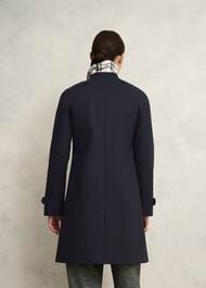Vivienne Shower Resistant Trench Coat, Navy, hi-res