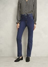 Foley Straight Jeans, Dark Mid Wash, hi-res