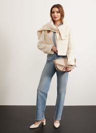Leigh Straight Jeans, Light Blue, hi-res