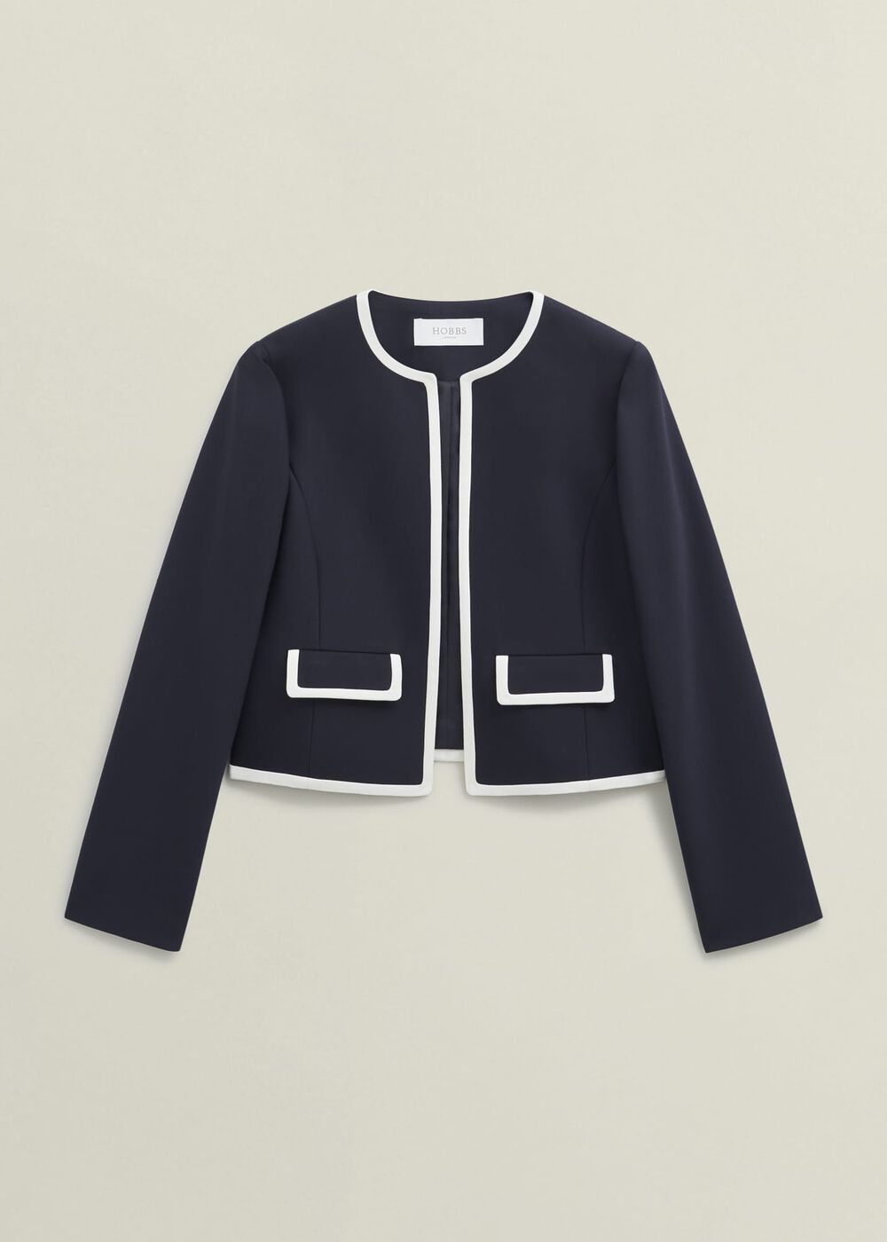 Sally Jacket, Navy Ivory, hi-res