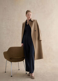 Dannie Wide Leg Pants, Hobbs Navy, hi-res