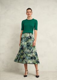 Kiara Skirt, Green Multi, hi-res