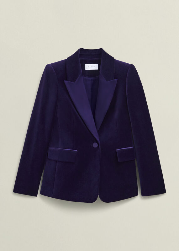 Heather Velvet Jacket