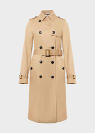 Lisa Trench, Beige Suede, hi-res
