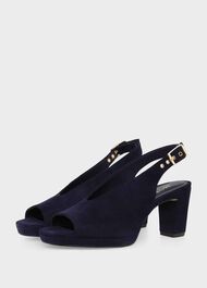 Kali Platform Sandal, Midnight, hi-res