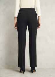 Petite Rae Straight Pants, Black, hi-res