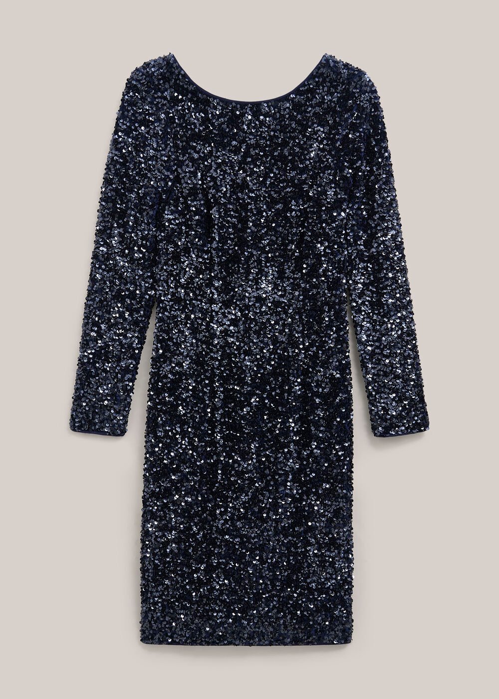 Sawyer Sequin Dress, Midnight Navy, hi-res