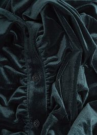 Velvet Hattie Top, Evergreen, hi-res