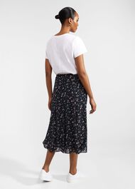 Tess Skirt, Navy Multi, hi-res