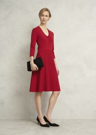 Petite Scarlett Dress, Pomegranate Red, hi-res
