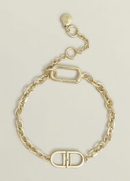 Bette Chain Bracelet, Gold, hi-res
