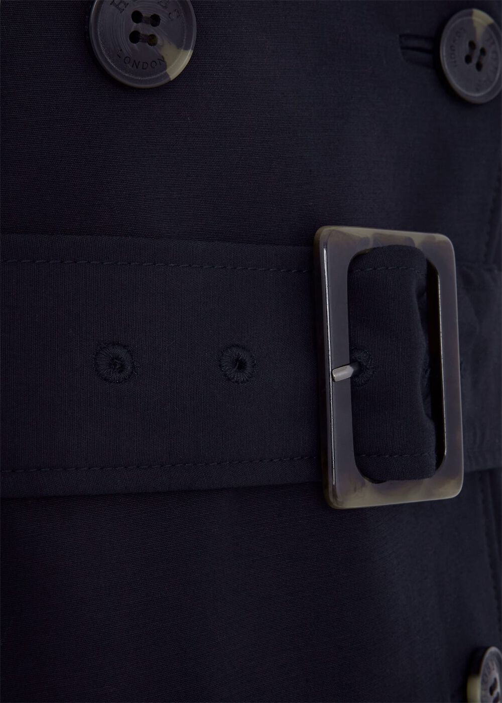 Shea Shower Resistant Trench Coat, Navy, hi-res