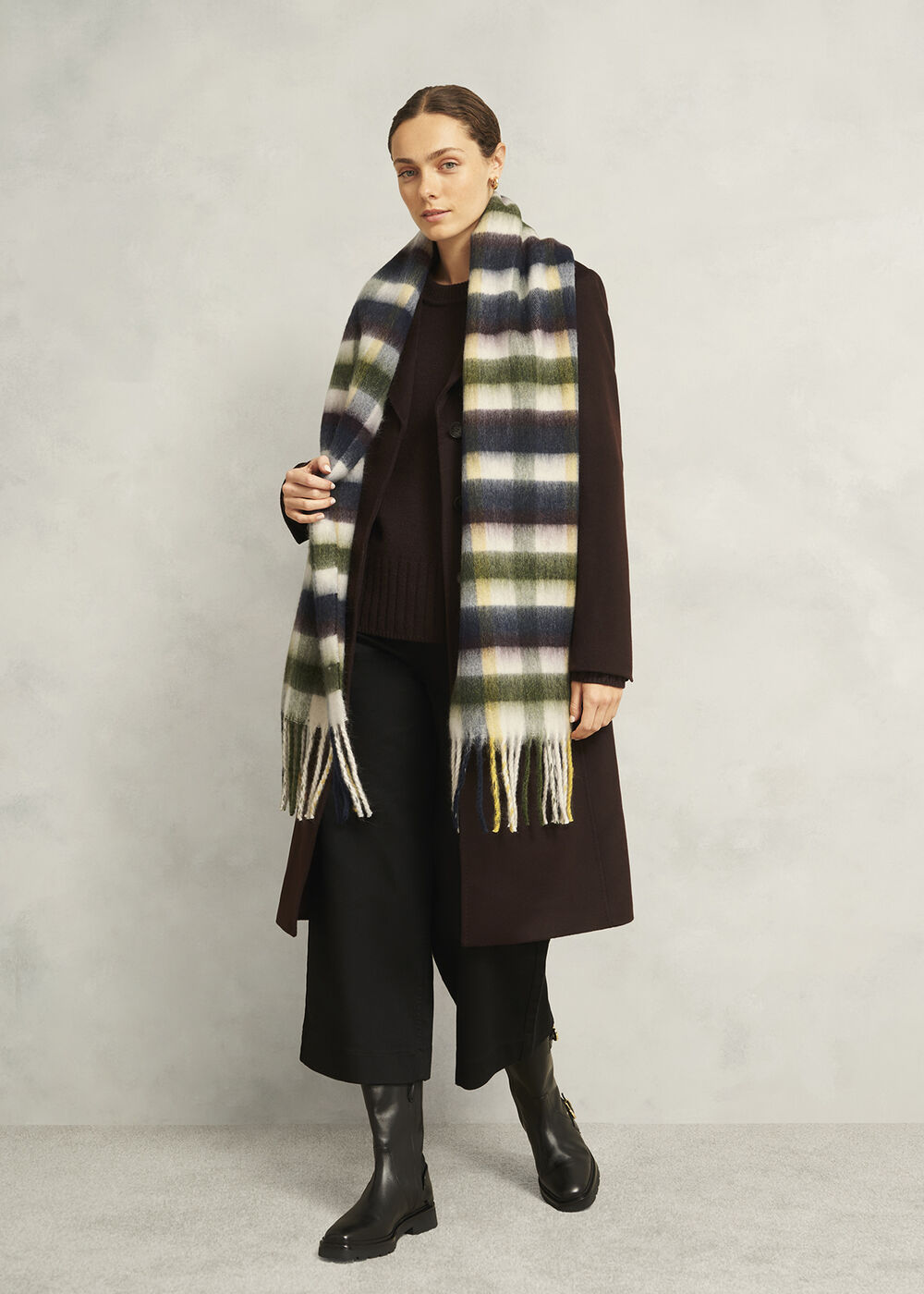 Danica Scarf, Cream Multi, hi-res