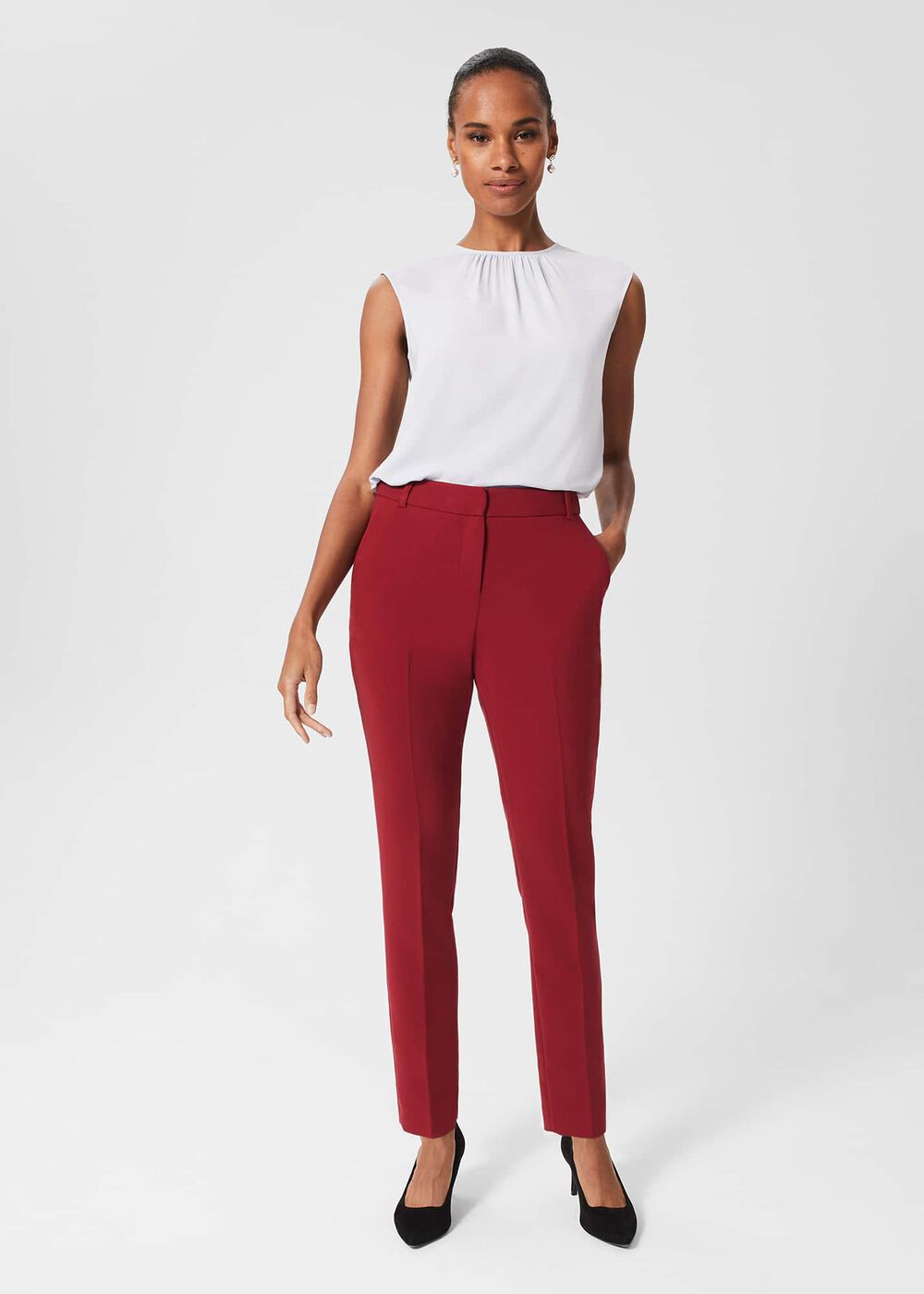 Suki Pants, Rhubarb Red, hi-res