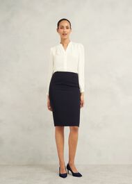 Mel skirt, Navy, hi-res