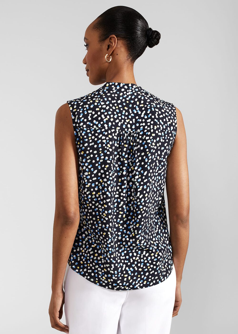 Armelle Top, Navy Multi, hi-res