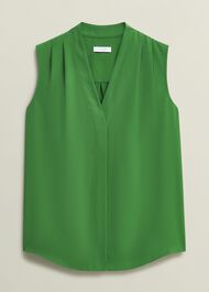 Poppy Blouse, Lush Green, hi-res