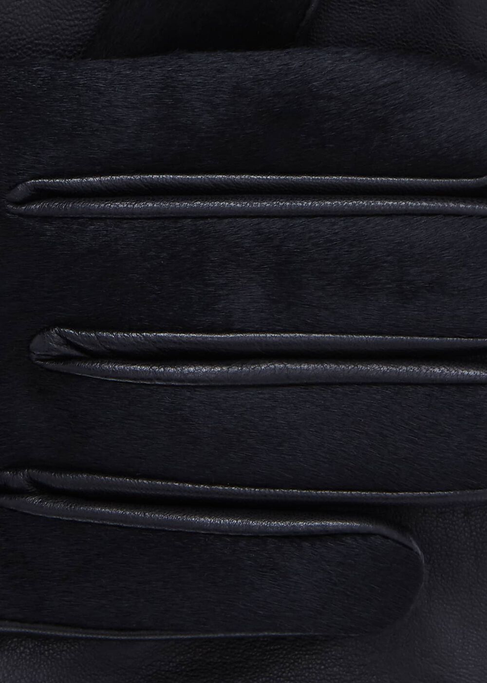 Emma Leather Glove, Black Pony, hi-res