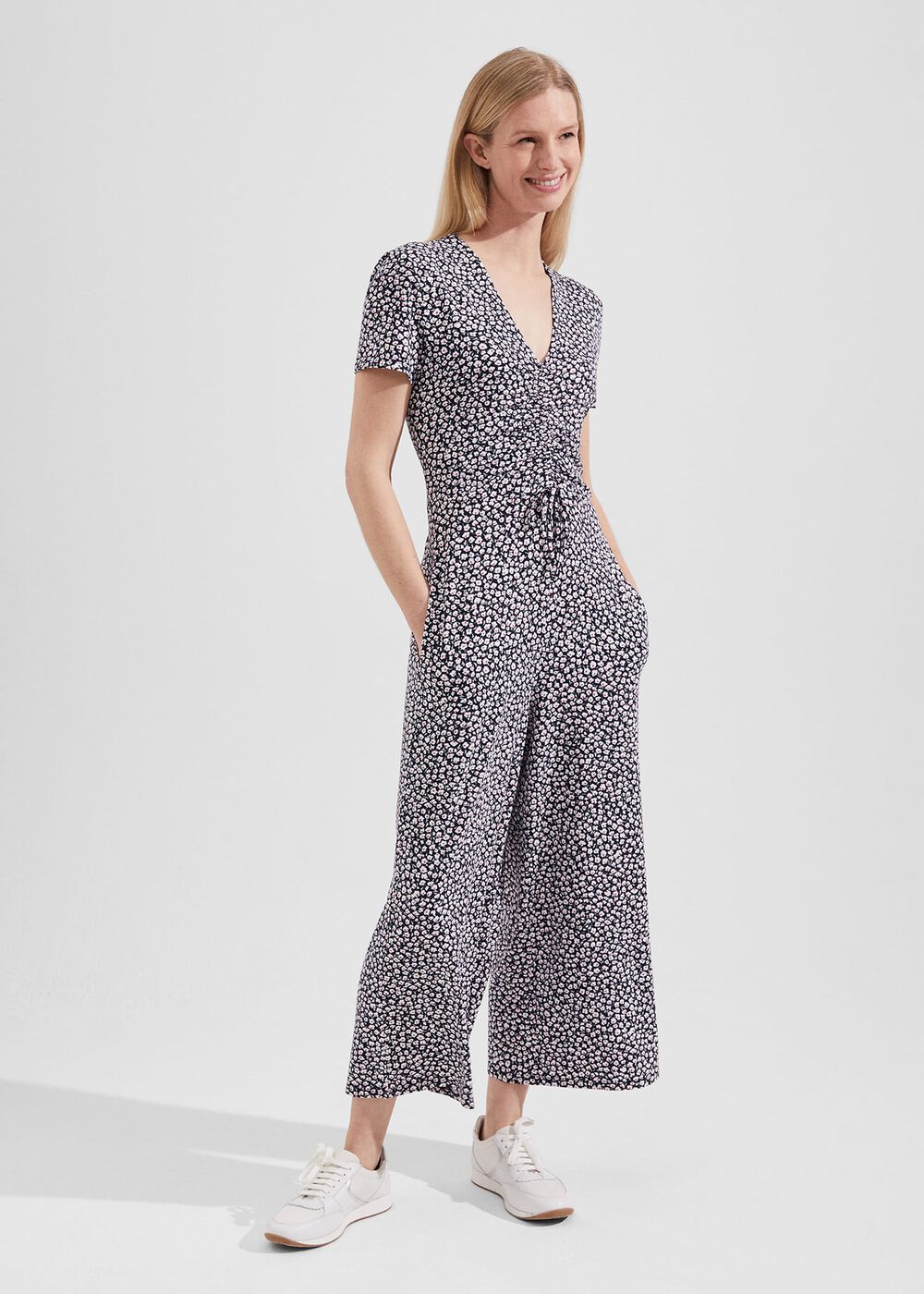 Simmy Jumpsuit, Hobbs Navy Mult, hi-res