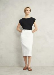 Kimmi Skirt, White, hi-res