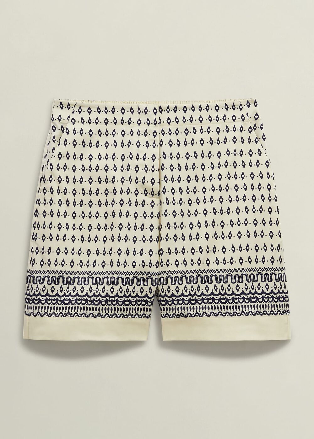 Suri Shorts, Cream Navy, hi-res