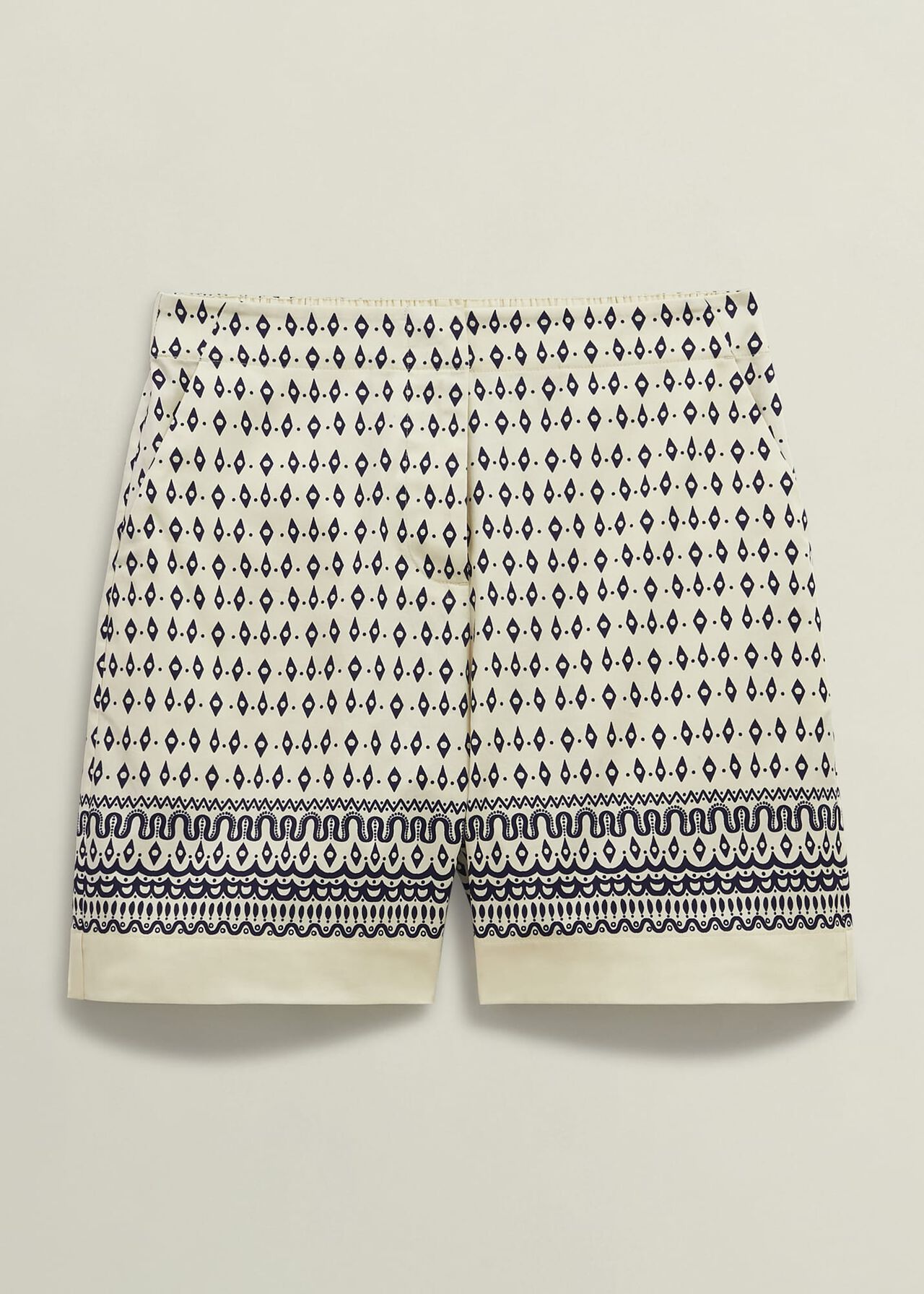 Suri Shorts, Cream Navy, hi-res
