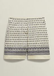 Suri Shorts, Cream Navy, hi-res