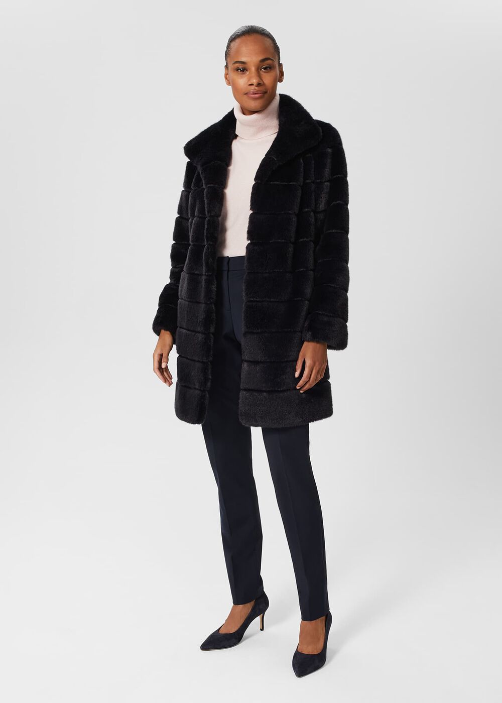 Ros Coat, Navy, hi-res