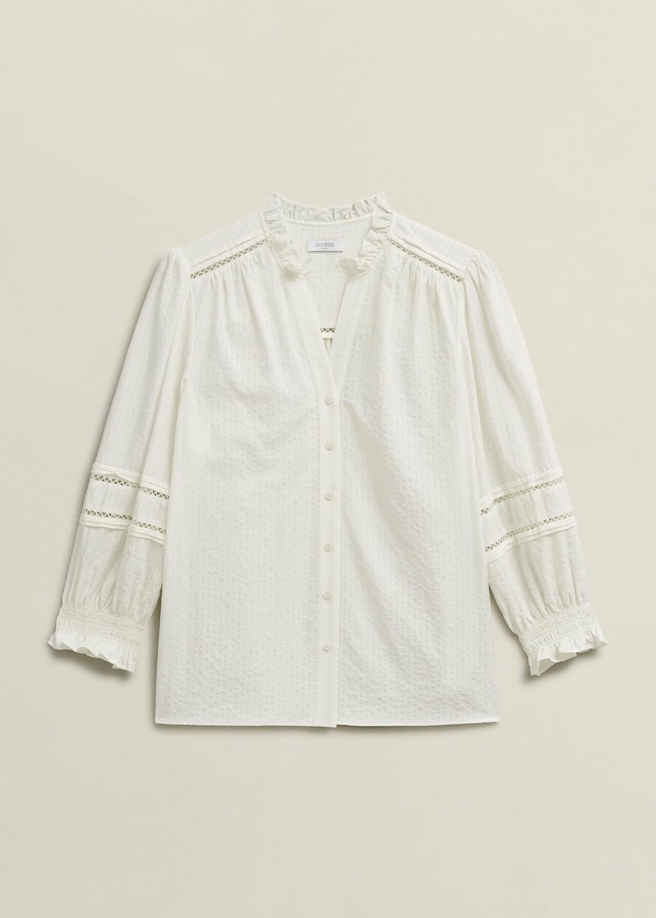 Amira Blouse, Ivory, hi-res