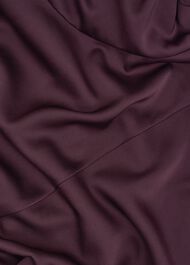 Agnes Tie Dress, Onyx Red, hi-res